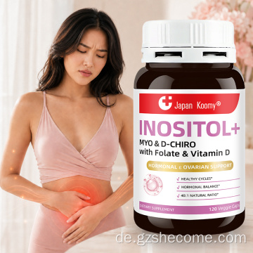 Inositol-Kapseln Myo und D Chiro Hormonal Balance